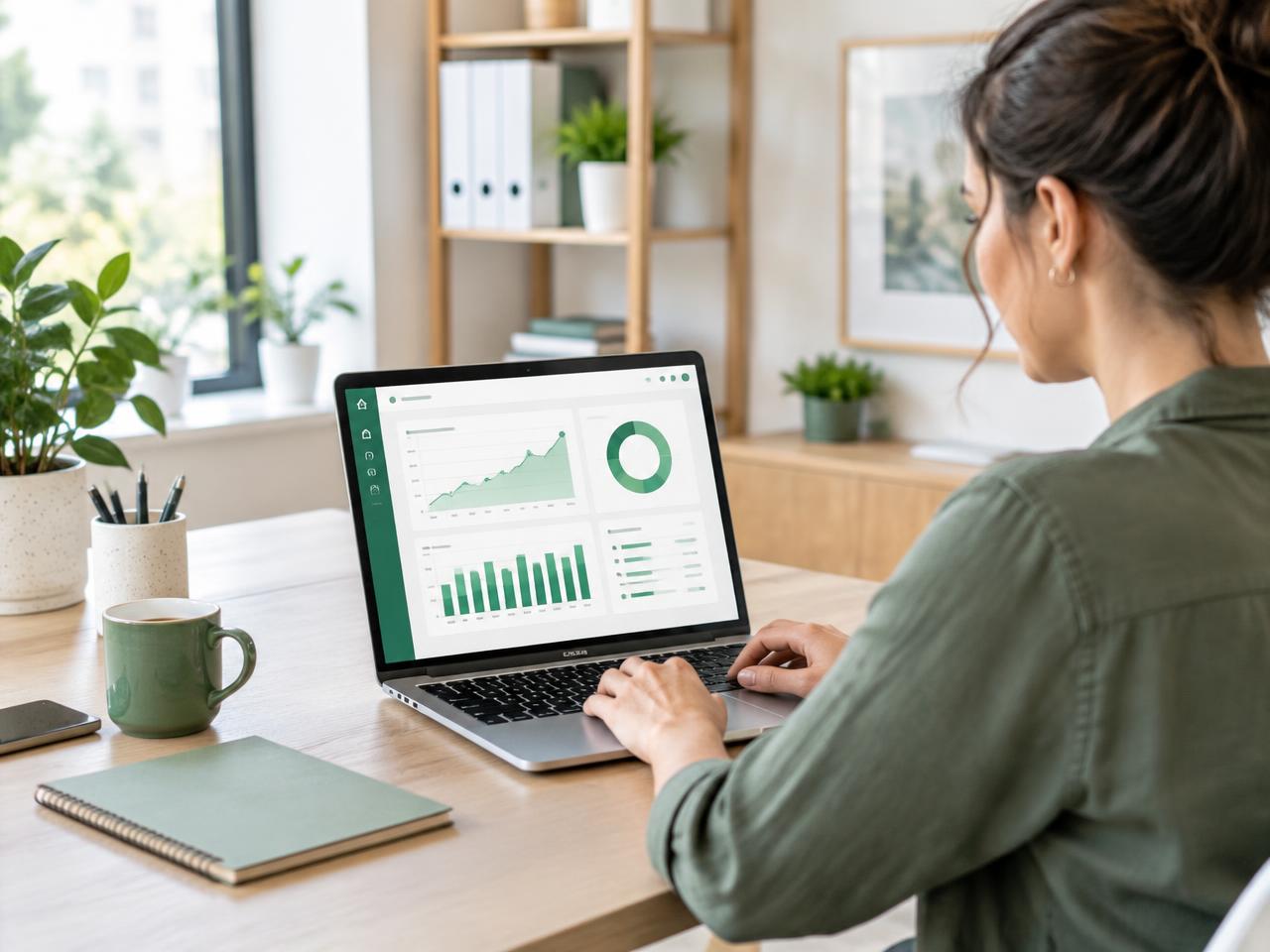 Business owner using QuickBooks Desktop